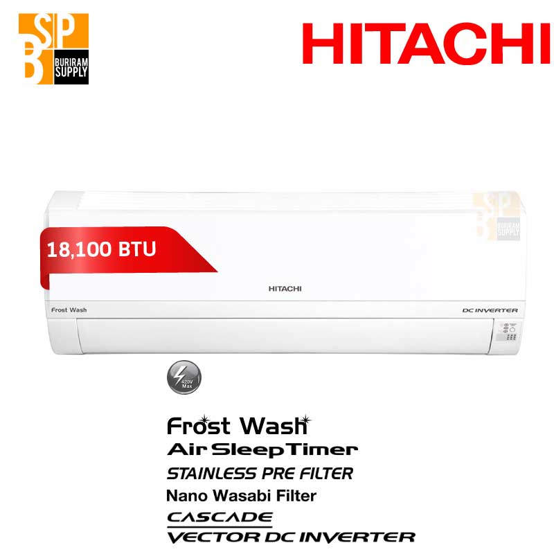 แอร์ HITACHI 18,100 BTU RAS-PH18CMT